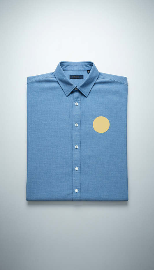 Soft Blue Chambray Shirt for Everyday Wear